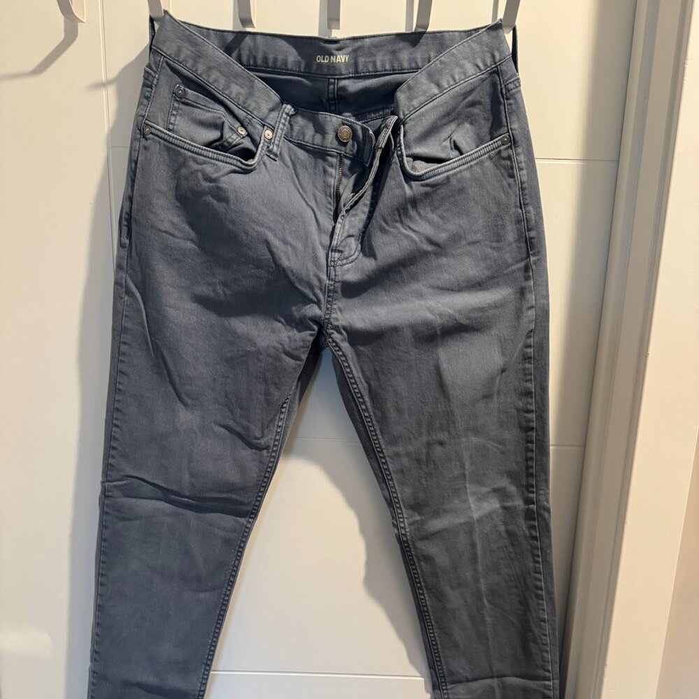 Old Navy Skinny Grey/Blue Jeans